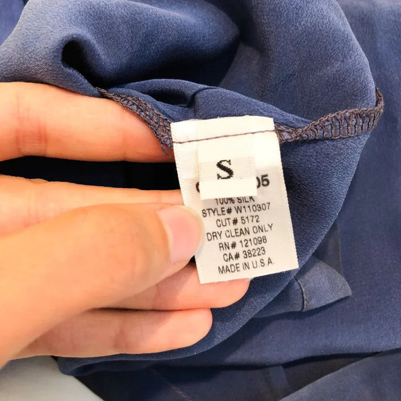 Gypsy 05 100% Silk Pink Purple Ombre Tie Dye Pattern Adjustable Halter Dress S - Picture 12 of 13